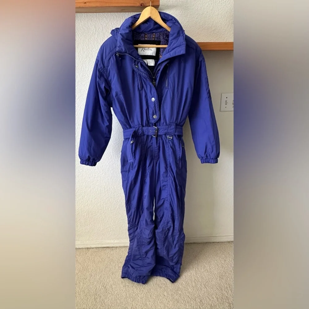 Vintage Kaelin Snow Suit Ski/Snowboarding Size 12 - Picture 1 of 15